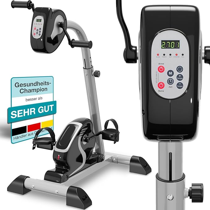 2-in-1: Arm- und Beintrainer mit Motorunterstützung