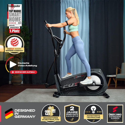 CX2: Crosstrainer mit App, 27 kg Schwungmasse & Generator