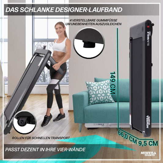 Sports MC500 Crosstrainer: Leise, 7kg Schwungmasse, LCD Monitor, Heimtrainer