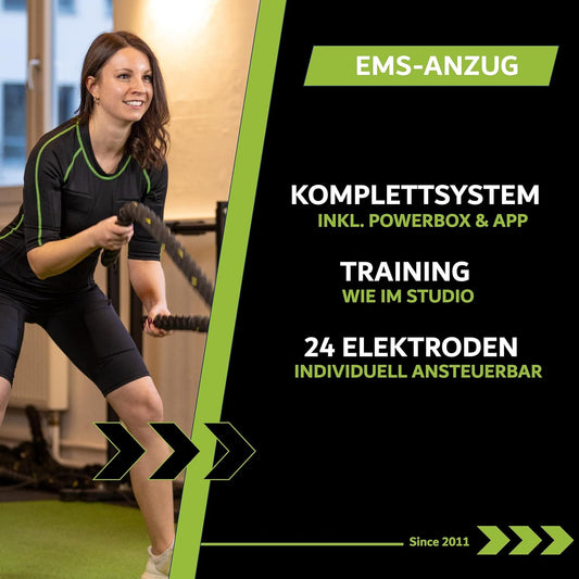 PRO EMS Suit System: Wireless Muscle Stimulation for Home Workouts
