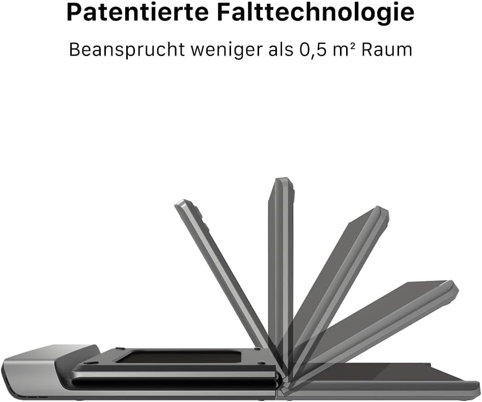 P1 Faltbares Laufband für Zuhause mit App & Fernbedienung