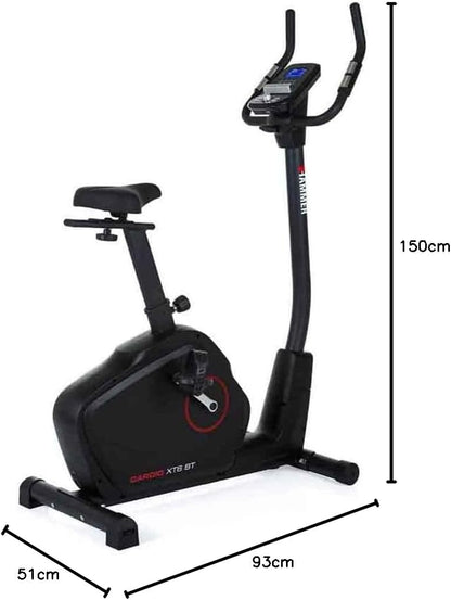 Cardio XT6/XT7 Ergometer Heimtrainer Fahrrad mit Bluetooth & App