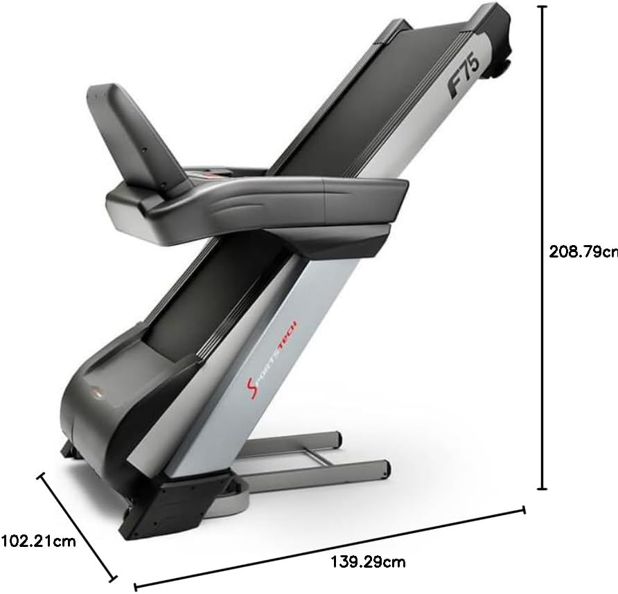 F75 Klappbar Profi Laufband mit Android Display, 7PS Leistung