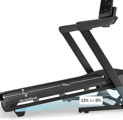T-Serie: Laufband mit Steigung, Bluetooth & 136 kg Tragkraft
