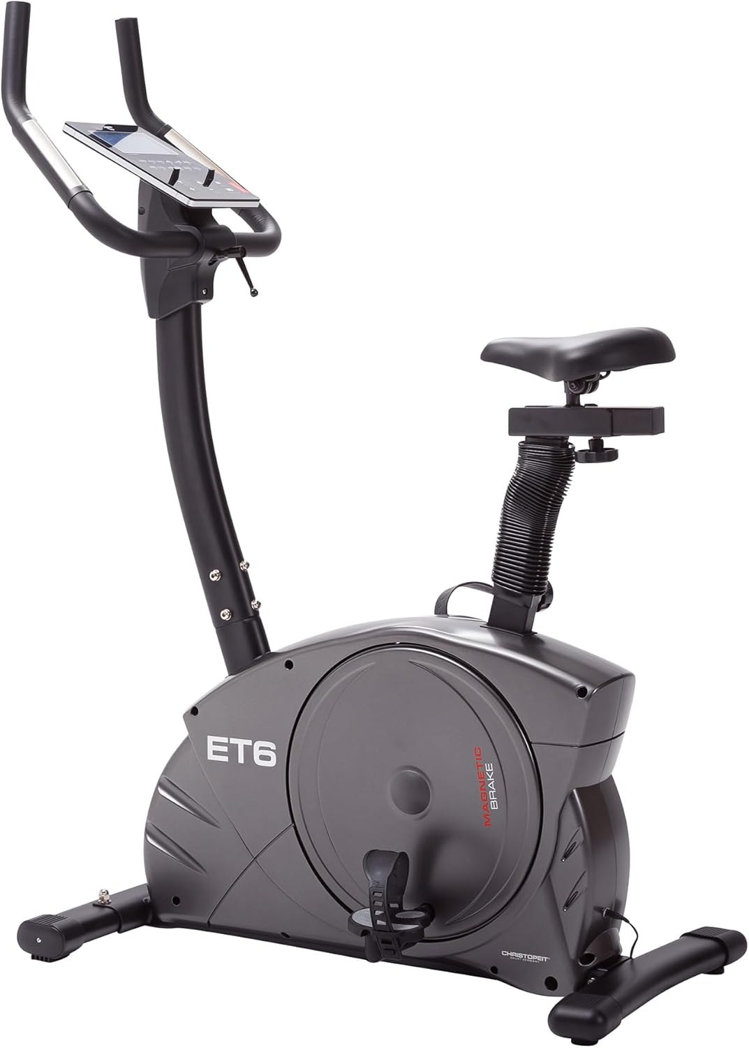 ET 6: Ergometer mit 24 Stufen, 12 kg Bremssystem, 150 kg Traglast