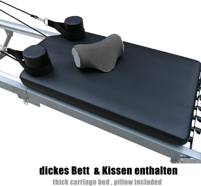 Pilates Reformer für Zuhause, Faltbarer Pilates Reformer Heimgebrauch
