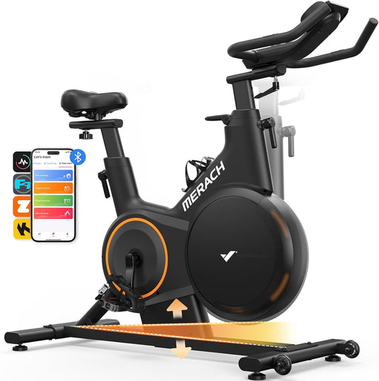 Heimtrainer: Leises Magnetrad mit App-Steuerung
