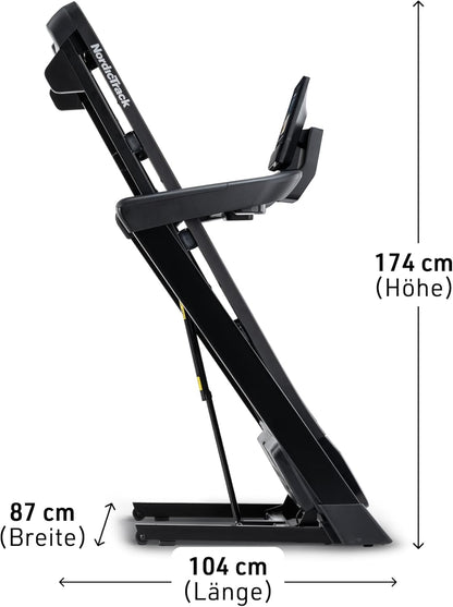 T-Serie: Laufband für Zuhause mit Steigung, Bluetooth & hoher Tragkraft