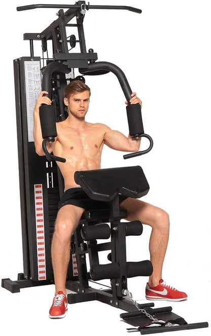 HG3 Kraftstation Multi-Gym mit 45kg Gewichten, erweiterbar auf 100kg