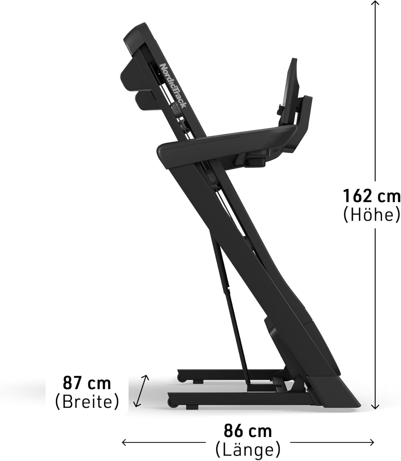 T-Serie: Laufband mit Steigung, Bluetooth & 136 kg Tragkraft