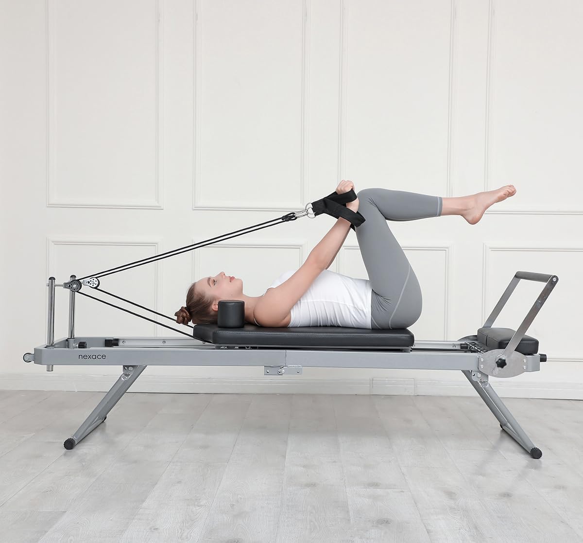 Pilates Reformer für Zuhause, Faltbarer Pilates Reformer Heimgebrauch