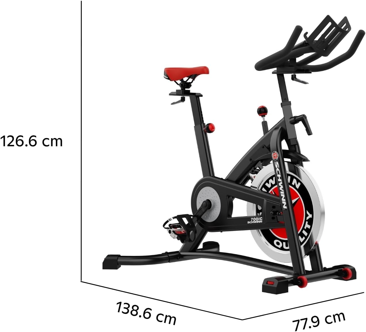 Fitness 700IC Indoor Cycle Bike - Quiet Belt Drive