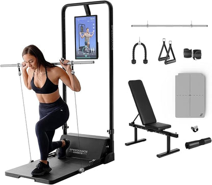 All-in-One Fitnessstudio: Smart Trainer für Ganzkörper-Widerstandstraining