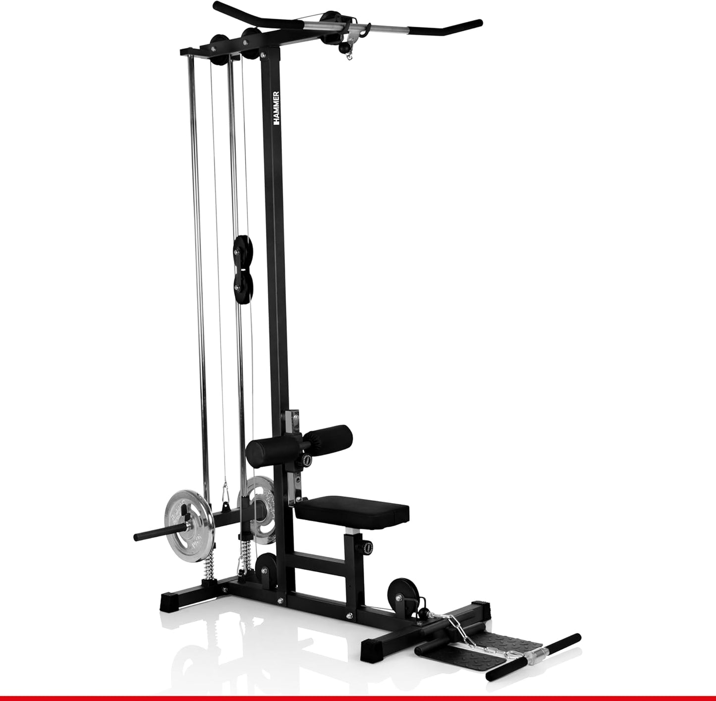 Multi Lat Tower Zugstation – Rückentrainer, Armtrainer, Bauchmuskeltrainer