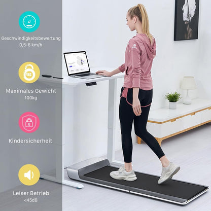 P1 Faltbares Laufband für Zuhause mit App & Fernbedienung