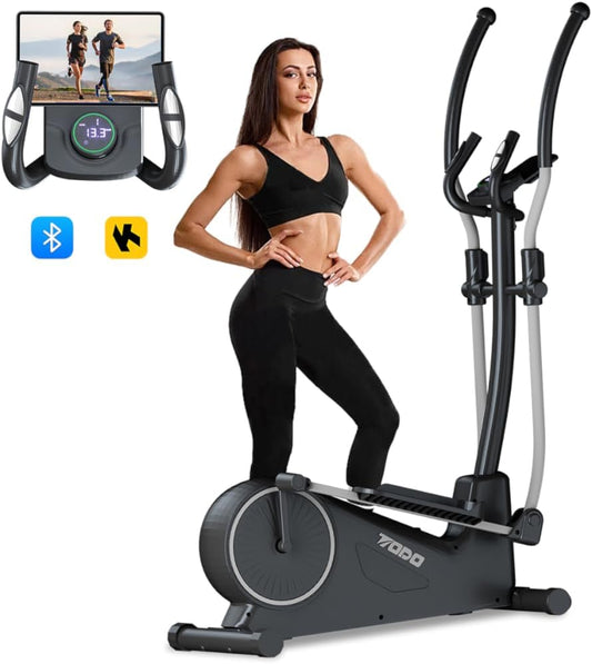 2-in-1 Crosstrainer für Zuhause mit App & LCD Monitor