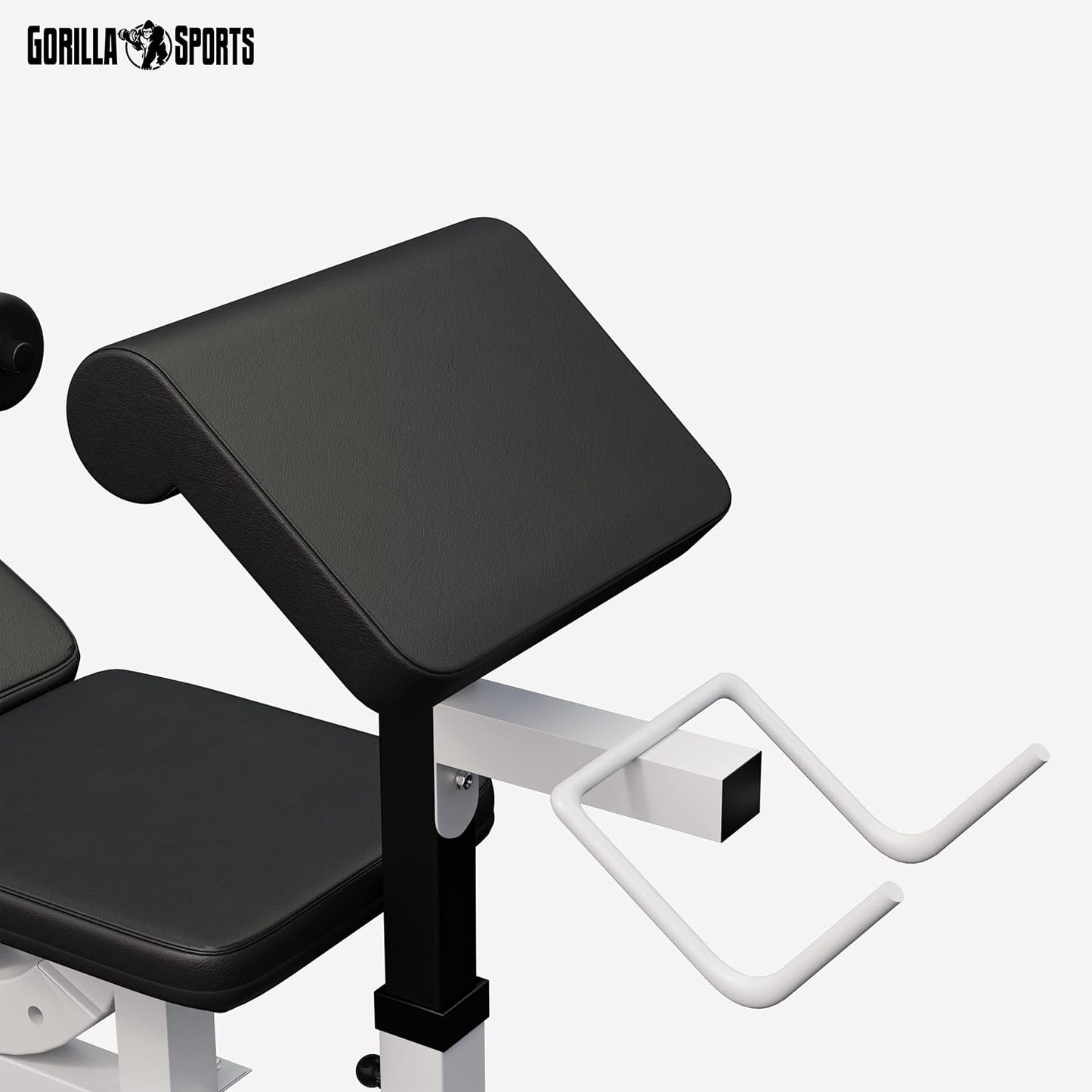 Sports Hantelbank mit Gewichten, 170 cm Stange und Hantelset