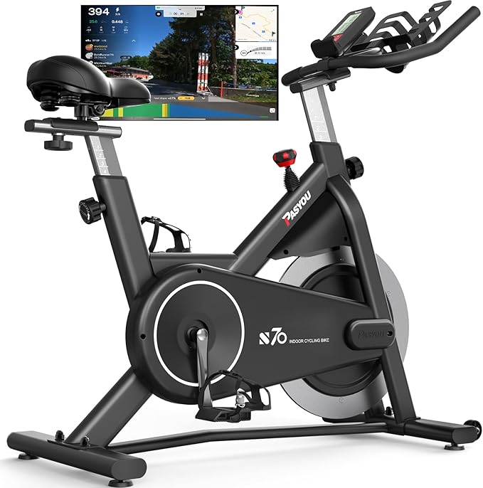 U S70 Indoor Cycling Bike - Heimtrainer Fahrrad mit RPM Monitor