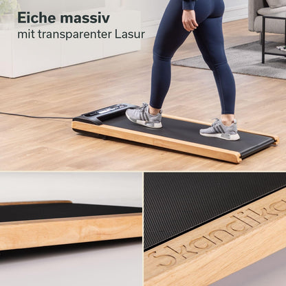 Nordik Walking Pad: Laufband für Home Fitness & Büro, mit Steigung