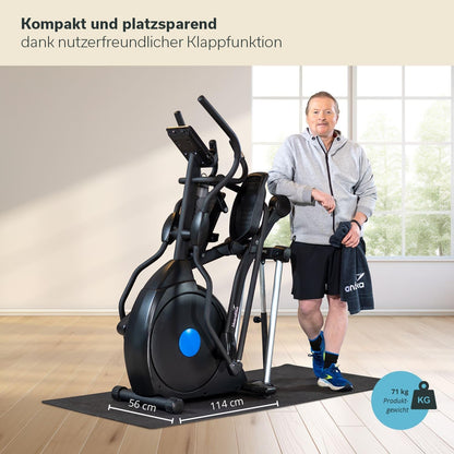 CardioCross Carbon Champ Elliptical Trainer | Bluetooth & Kinomap