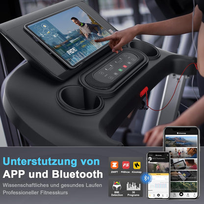 Laufband: Hochgeschwindig, 7 PS, große Lauffläche, klappbar