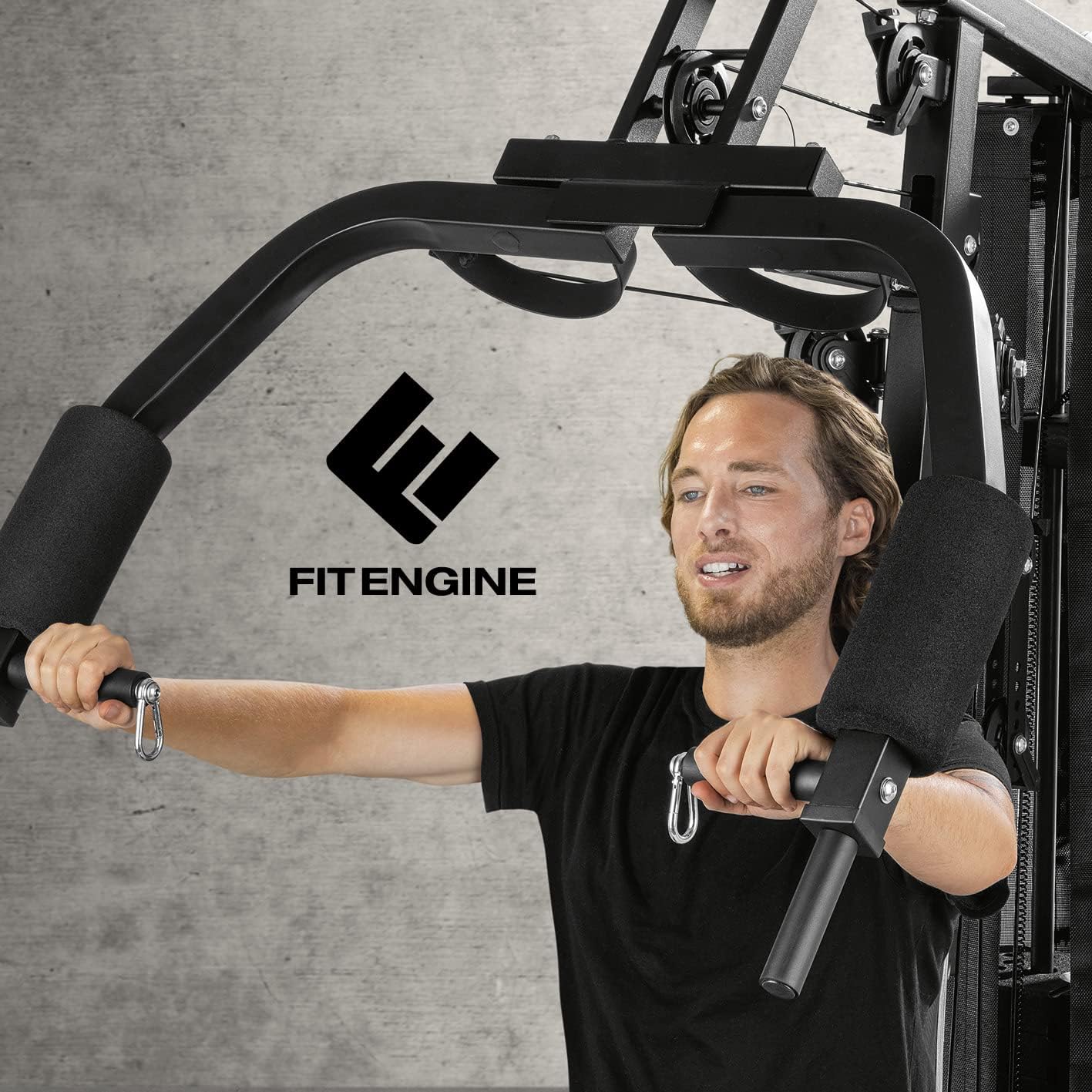 Kraftstation: Komplettes Home Gym mit 67 kg Gewichten