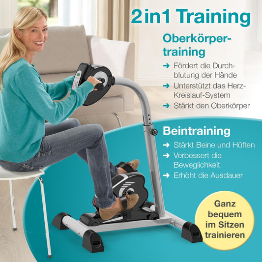 2-in-1: Arm- und Beintrainer mit Motorunterstützung