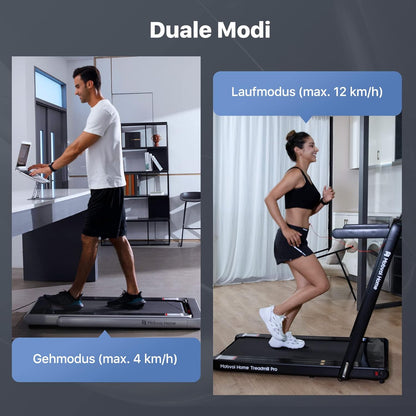 Home Laufband Ultra: 3‑in‑1 Gehen & Laufen für Zuhause