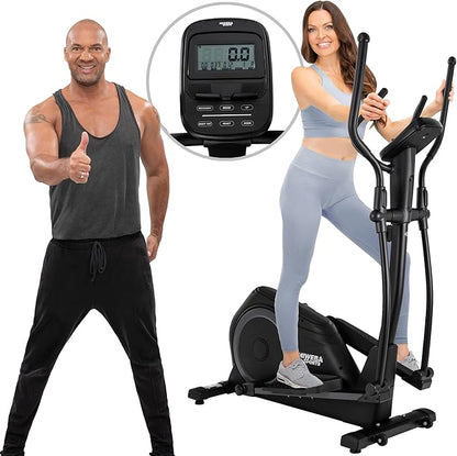 Sports MC500 Crosstrainer: Leise, 7kg Schwungmasse, LCD Monitor, Heimtrainer