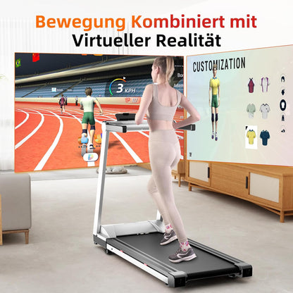 Faltbares Heim-Laufband: Steigung, App & Trainingskurse