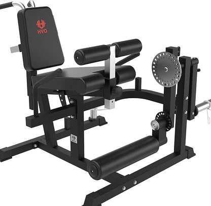 Beinstrecker & Beinbeuger Maschine - Professionelles Beintrainingsgerät für Zuhause