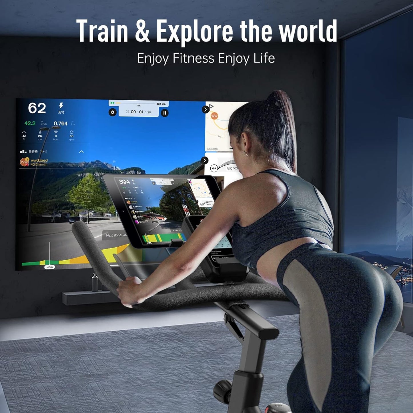 X4S: Bluetooth Heimtrainer mit Magnetwiderstand
