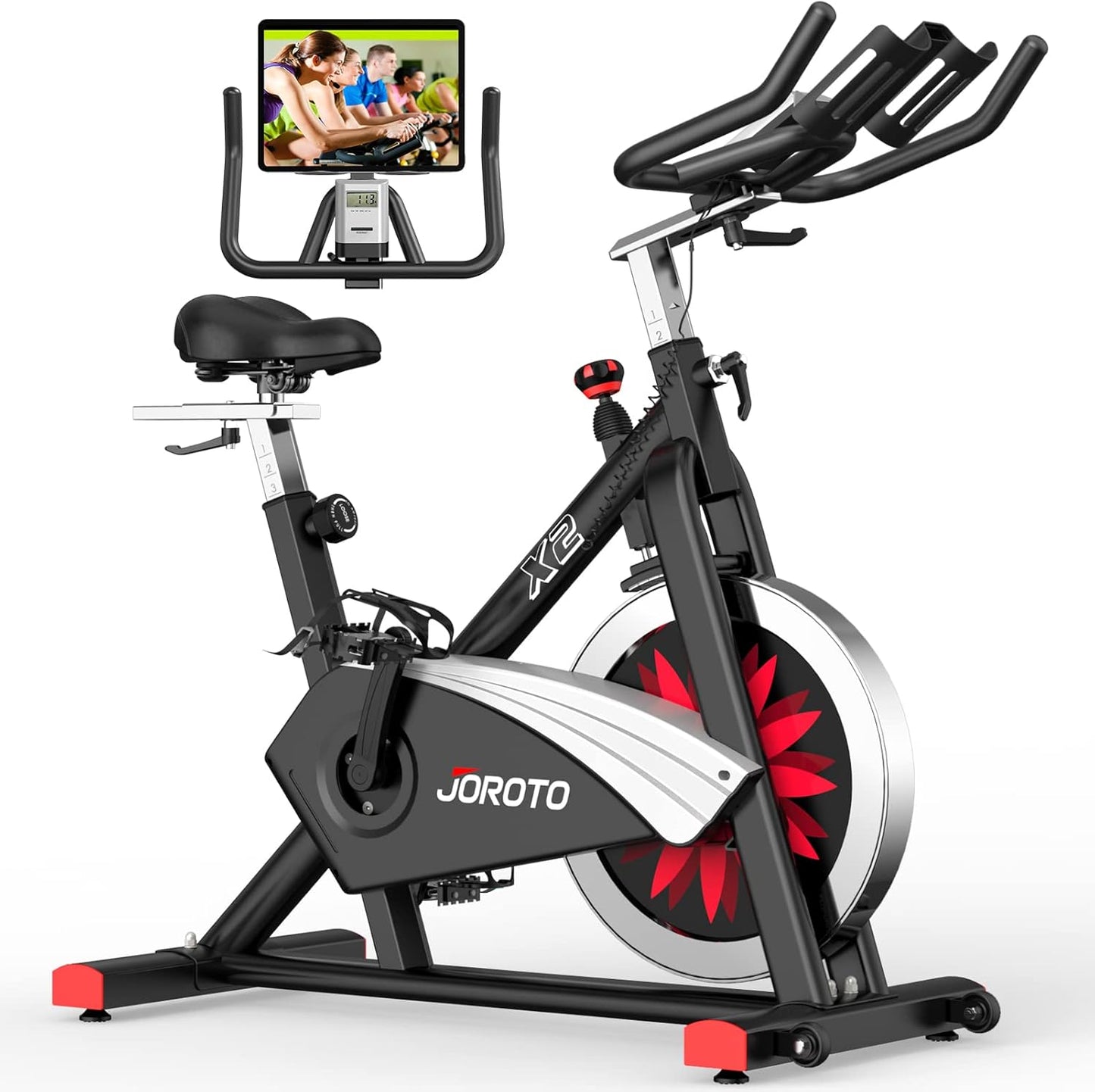X2 Pro: Heimtrainer mit Magnetwiderstand & LCD-Monitor