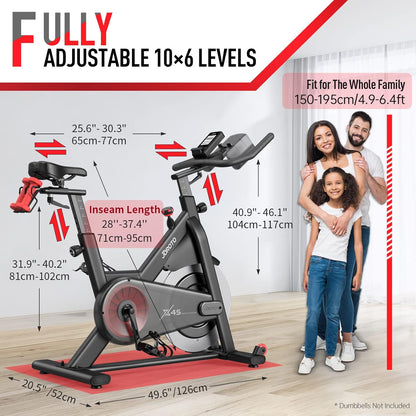 X4S: Bluetooth Heimtrainer mit Magnetwiderstand