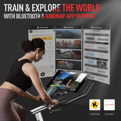 X2: Leises Heimtrainer-Ergometer mit LCD-Monitor