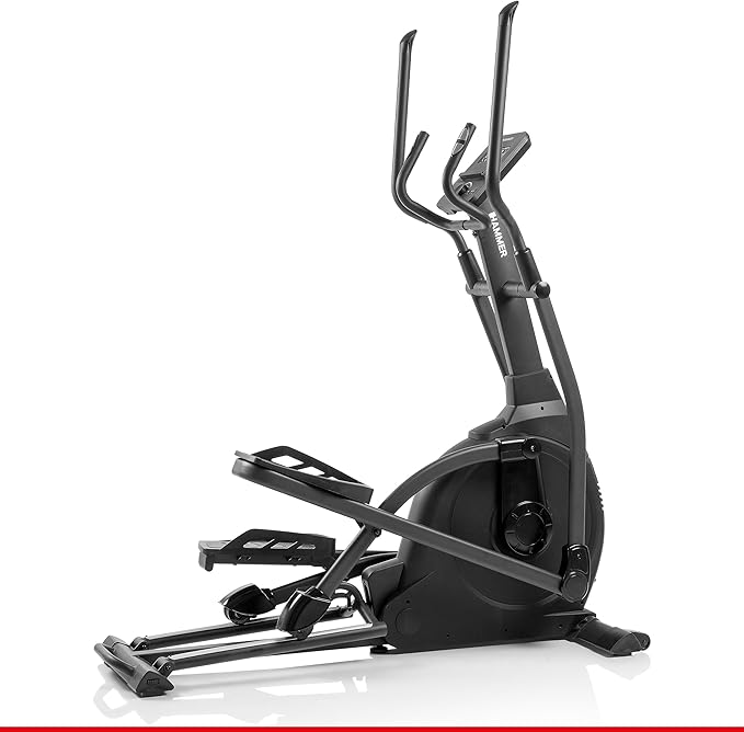 SpeedMotion II: Crosstrainer mit Steigung, 24 Programmen & 18 kg Schwungmasse