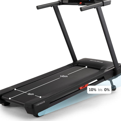 T-Serie: Laufband mit Steigung & Bluetooth, ideal fürs Heimtraining