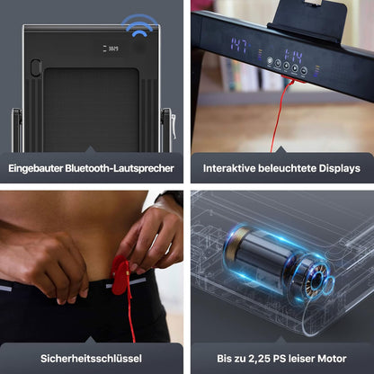 Home Laufband Ultra: 3‑in‑1 Gehen & Laufen für Zuhause