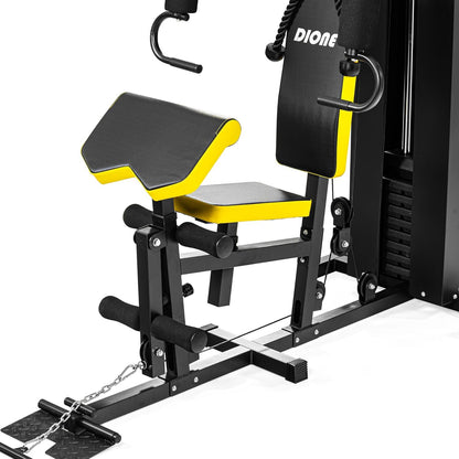 HG3 Kraftstation Multi-Gym mit 45kg Gewichten, erweiterbar auf 100kg