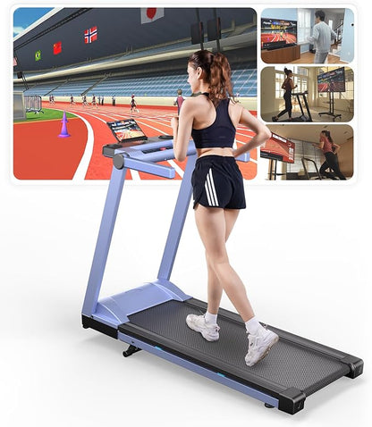 Raceable Laufband: High-Tech Home Laufband mit Steigung & AI Coach