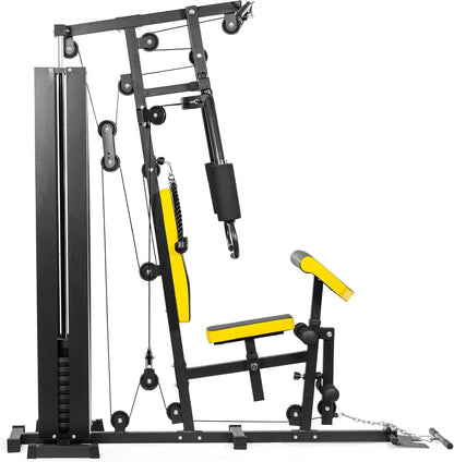 HG3 Kraftstation Multi-Gym mit 45kg Gewichten, erweiterbar auf 100kg