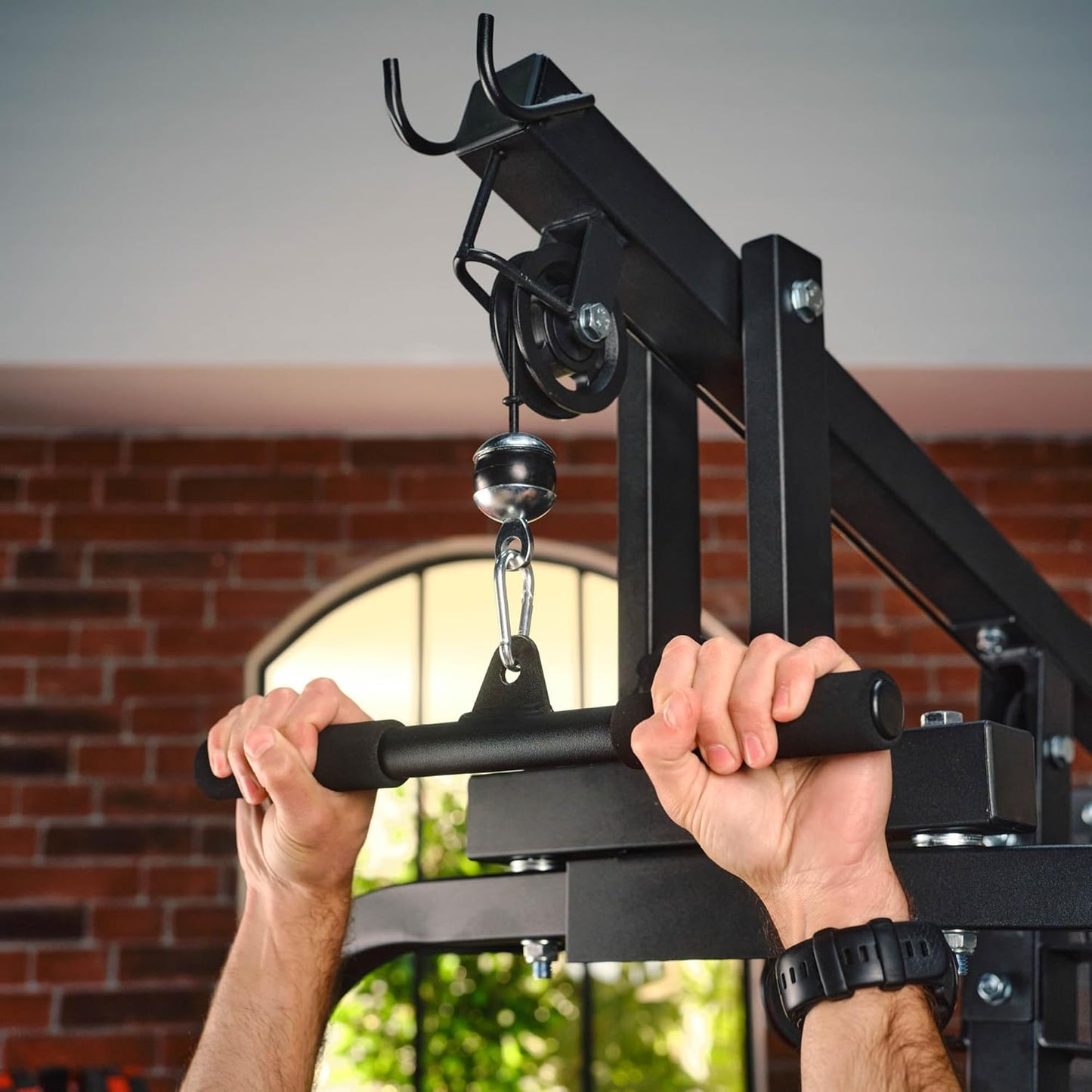 Home Gym HS-1044K Multifunctional Fitness Station with Weight Stack