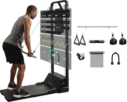 Smart Home Gym All-in-One Fitness Power Cage