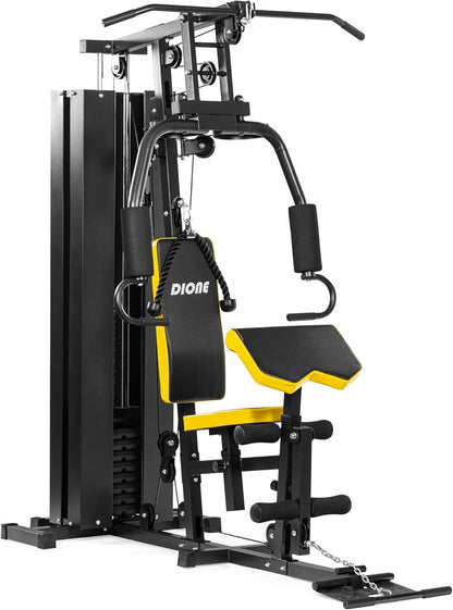 HG3 Kraftstation Multi-Gym mit 45kg Gewichten, erweiterbar auf 100kg