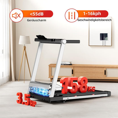 Faltbares Heim-Laufband: Steigung, App & Trainingskurse