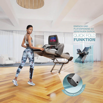 F75 Klappbar Profi Laufband mit Android Display, 7PS Leistung