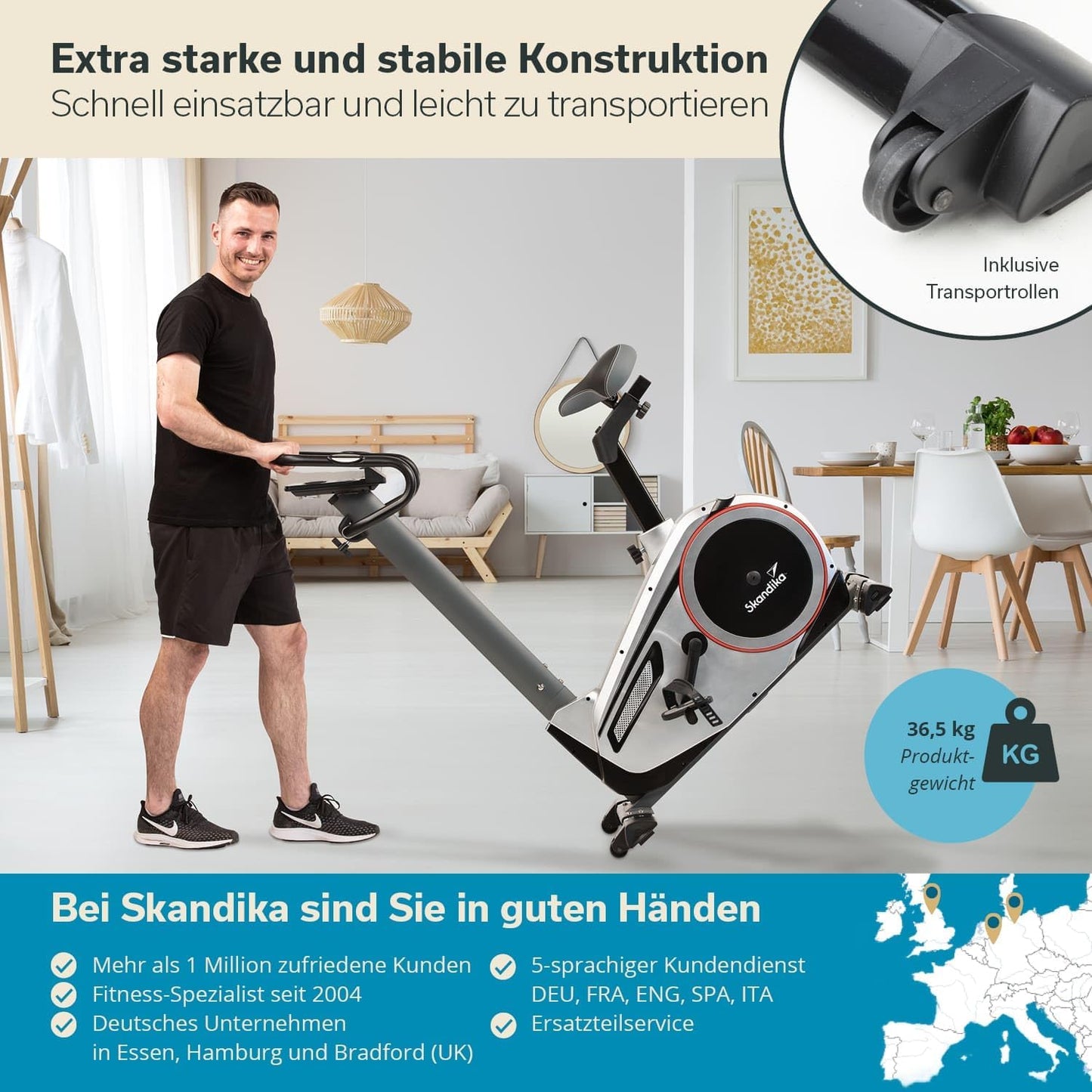 Morpheus: Ergometer mit 12 kg Schwungmasse