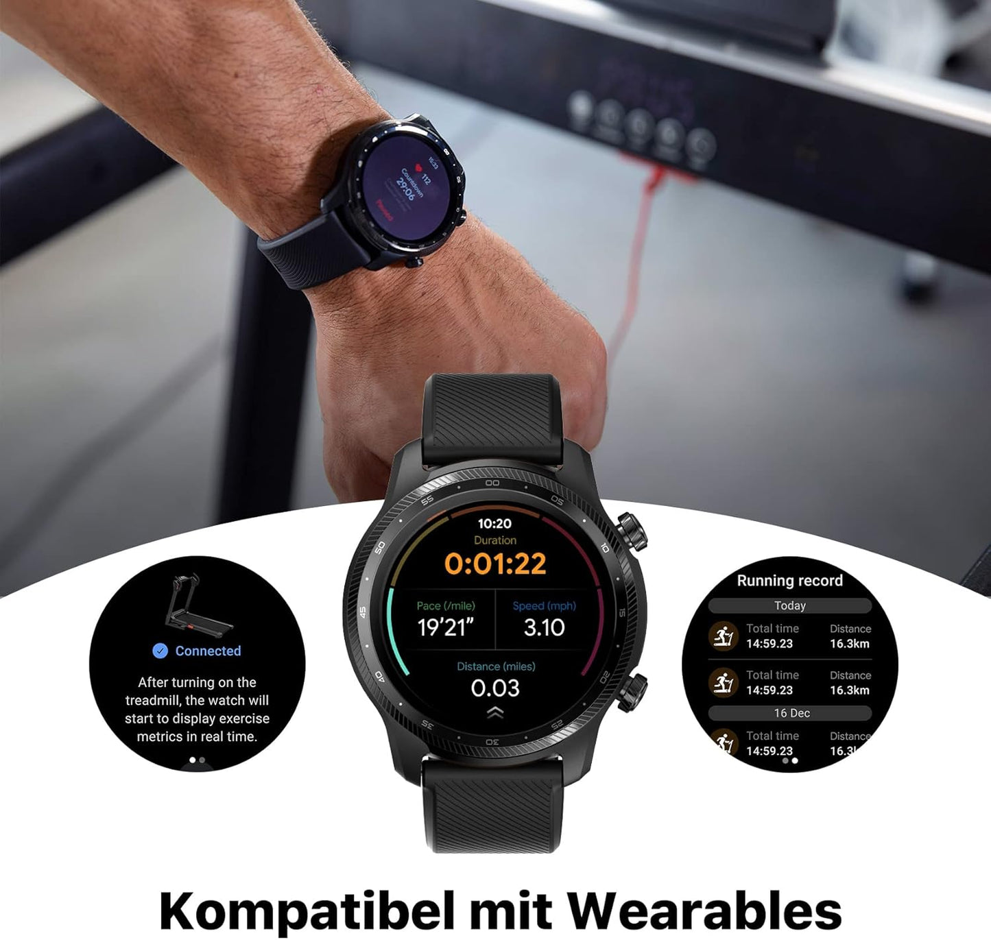 Home Laufband Ultra: 3‑in‑1 Gehen & Laufen für Zuhause