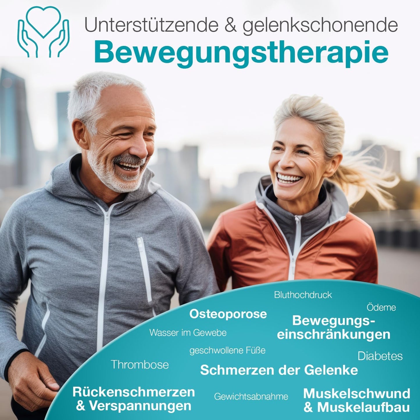 2-in-1: Arm- und Beintrainer mit Motorunterstützung