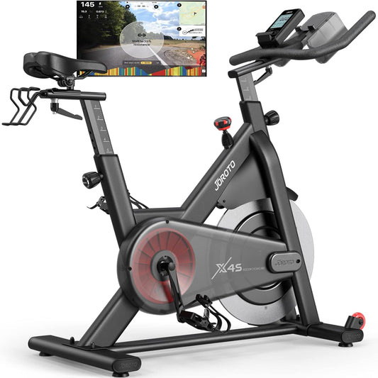 X4S: Bluetooth Heimtrainer mit Magnetwiderstand